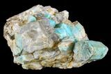 Amazonite Crystal Cluster with Smoky Quartz - Colorado #168085-1